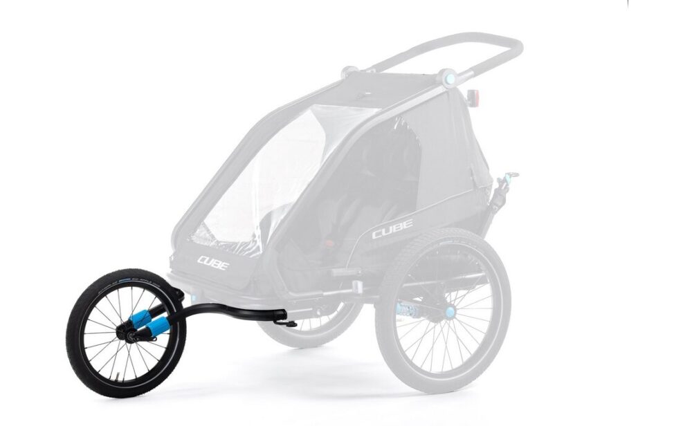 Cube Jogger Set für Kinder Fahrradanhänger Double CMPT – Bild 3