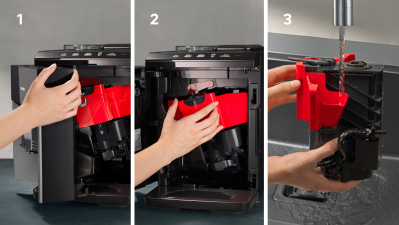 Kaffeevollautomat Siemens EQ500 Schwarz – Bild 5