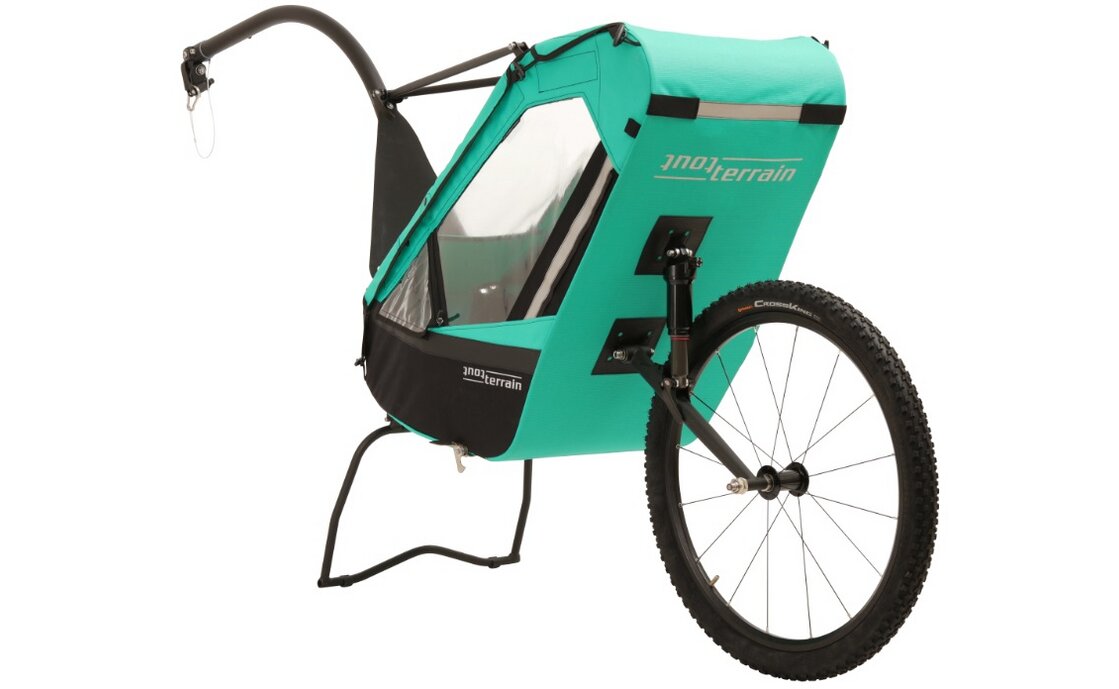 Premium-Kinderanhänger Tout Terrain Singletrailer II Sport – Bild 2