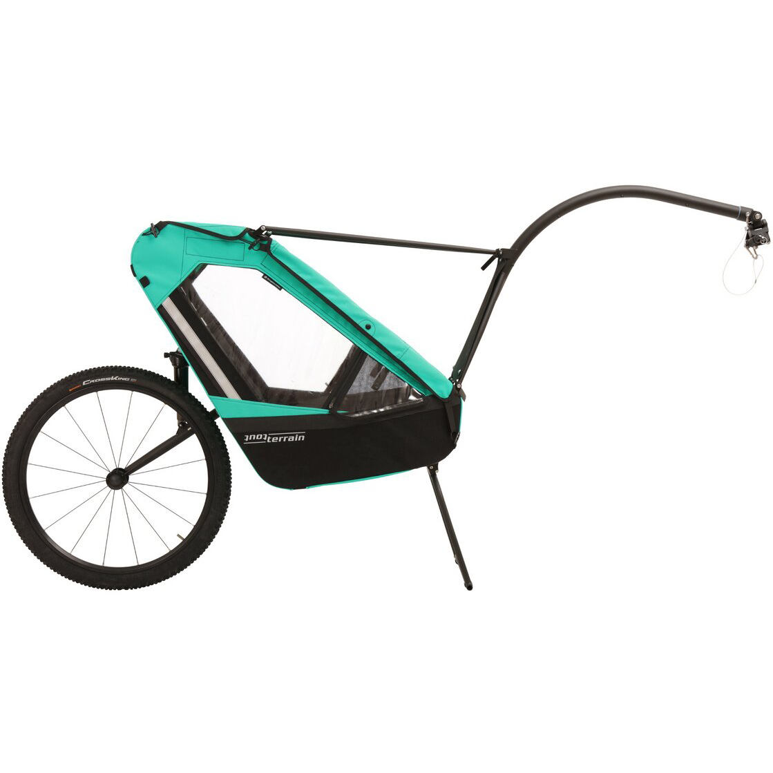 Premium-Kinderanhänger Tout Terrain Singletrailer II Sport