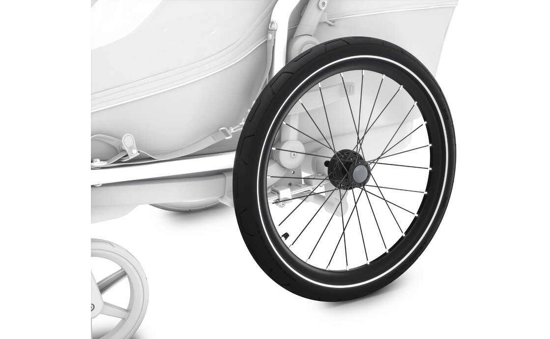 Kinder-fahrradanhänger Thule Chariot Cab Zweisitzer – Bild 7