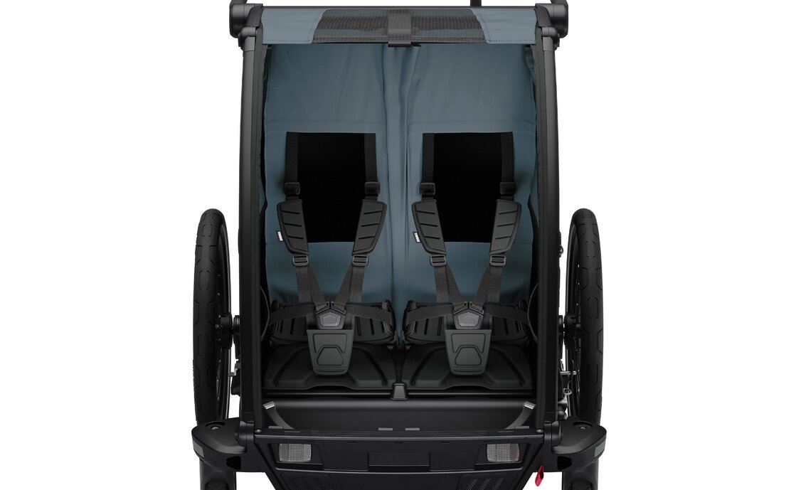 Kinder-fahrradanhänger Thule Chariot Cab Zweisitzer – Bild 9