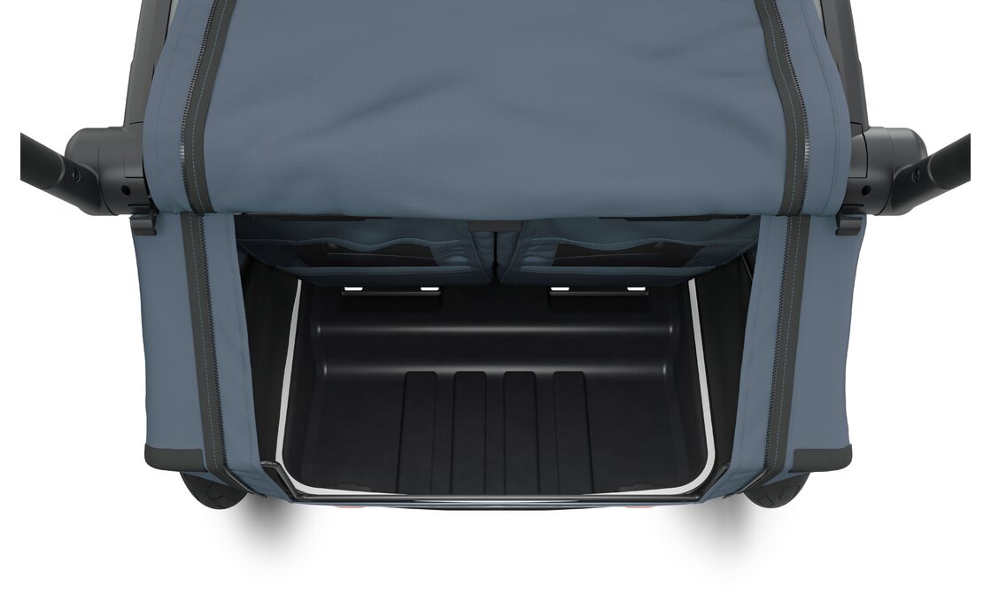 Kinder-fahrradanhänger Thule Chariot Cab Zweisitzer – Bild 10