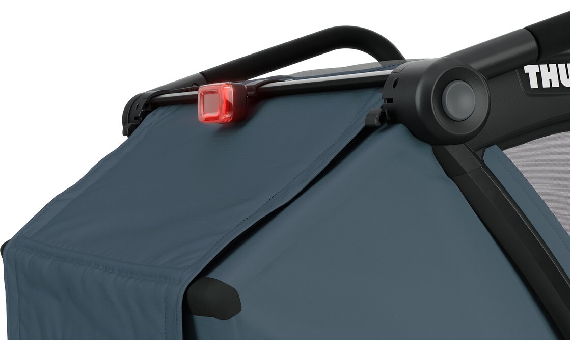 Kinder-fahrradanhänger Thule Chariot Cab Zweisitzer – Bild 11