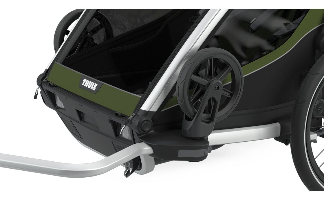 Kinder-fahrradanhänger Thule Chariot Cab Zweisitzer – Bild 22