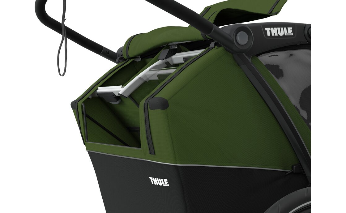 Kinder-fahrradanhänger Thule Chariot Cab Zweisitzer – Bild 21