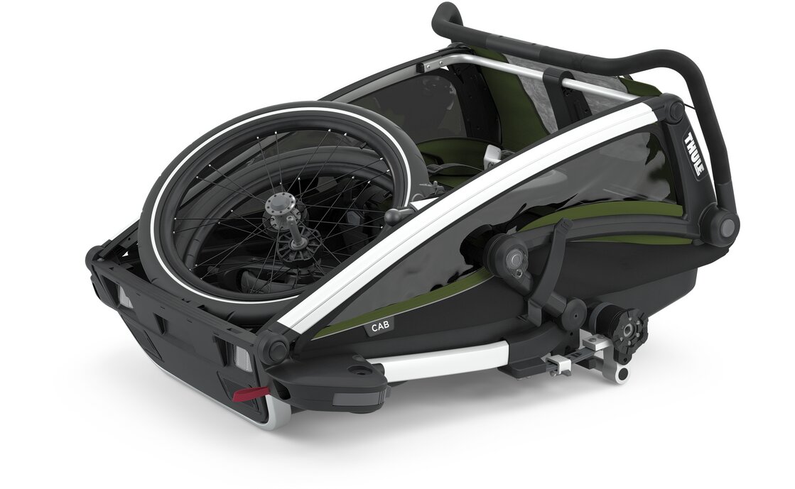 Kinder-fahrradanhänger Thule Chariot Cab Zweisitzer – Bild 18