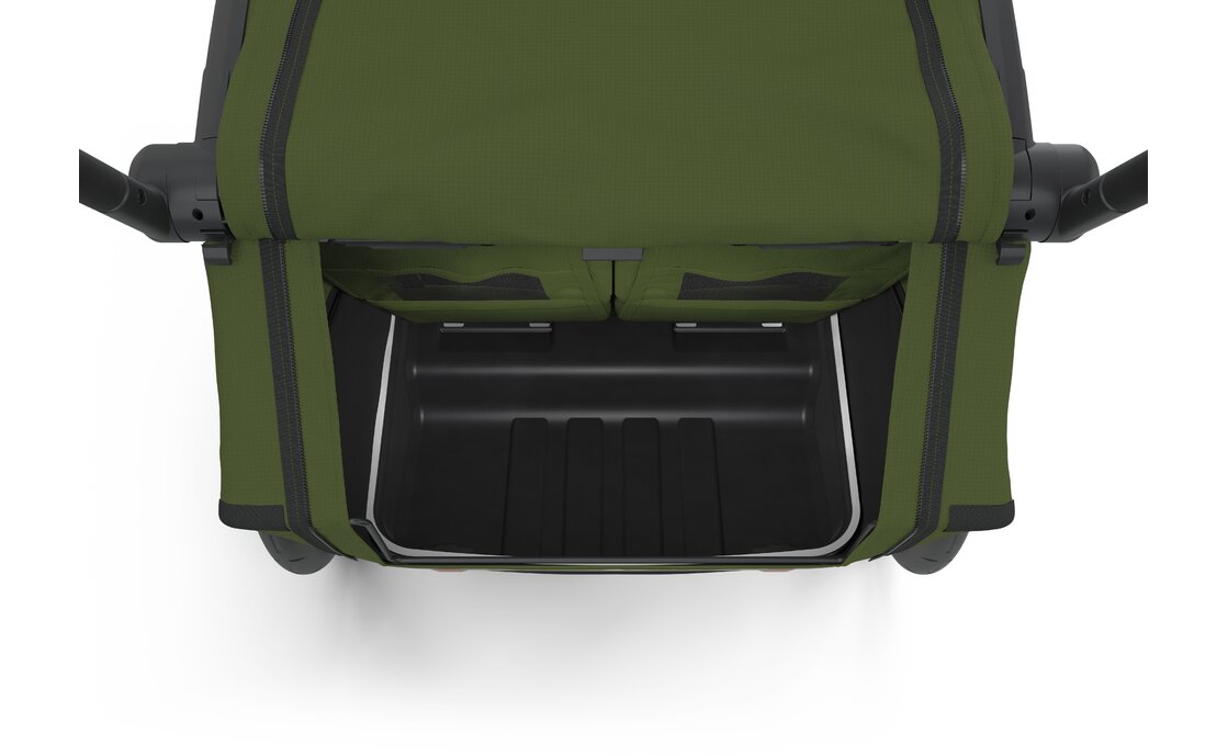 Kinder-fahrradanhänger Thule Chariot Cab Zweisitzer – Bild 17