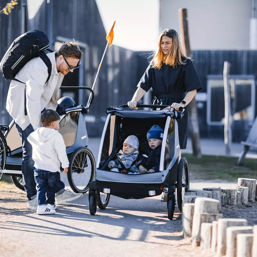 Kinder-Fahrradanhänger Thule Courier – Bild 2