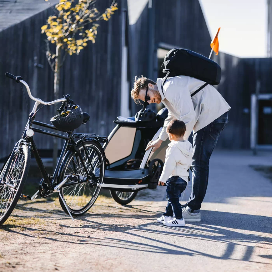 Kinder-Fahrradanhänger Thule Courier – Bild 5