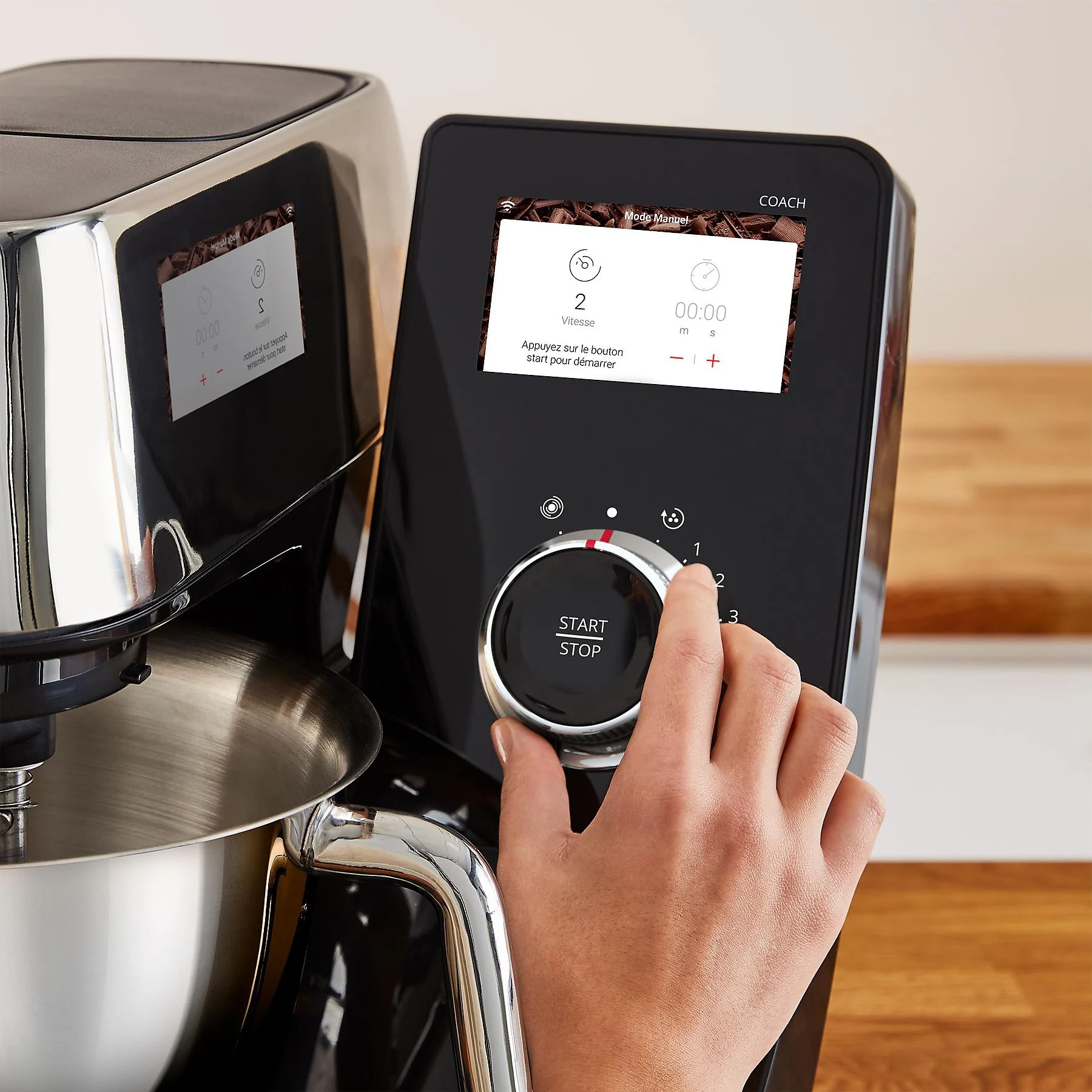 Küchenmaschine Tefal QB9518 i-Coach Touch Schwarz/Edelstahl – Bild 8