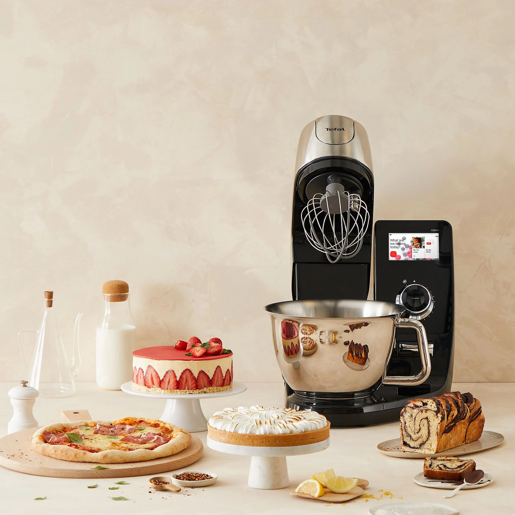 Küchenmaschine Tefal QB9518 i-Coach Touch Schwarz/Edelstahl – Bild 10