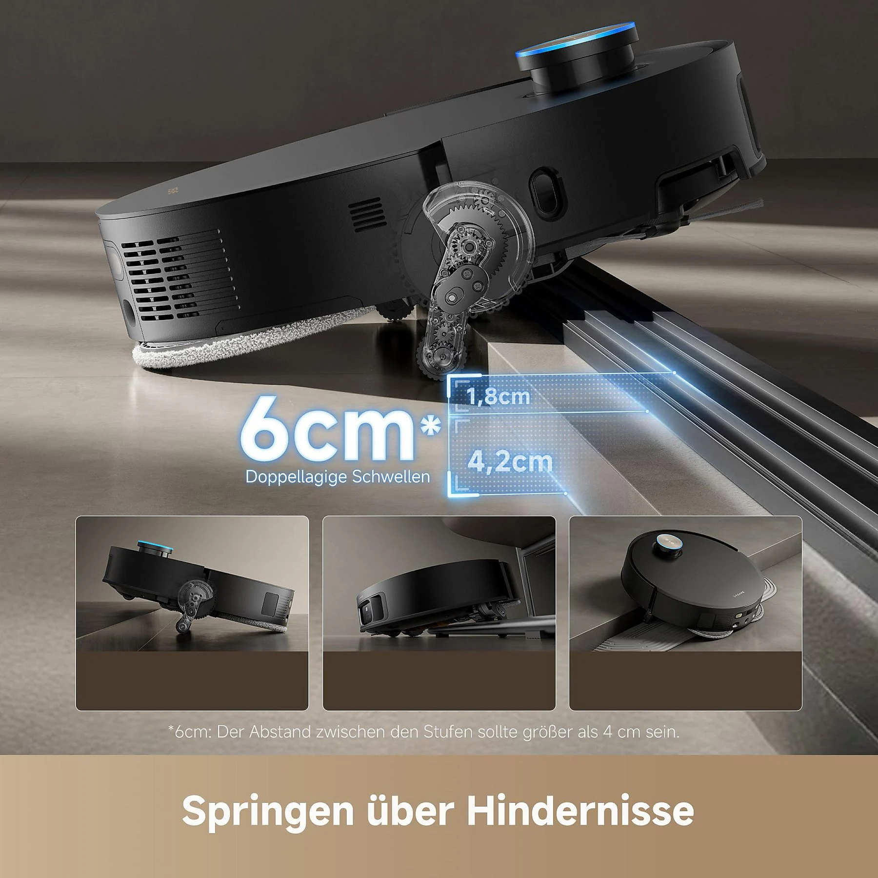 Saugroboter Dreame X50 Ultra Black – Bild 7