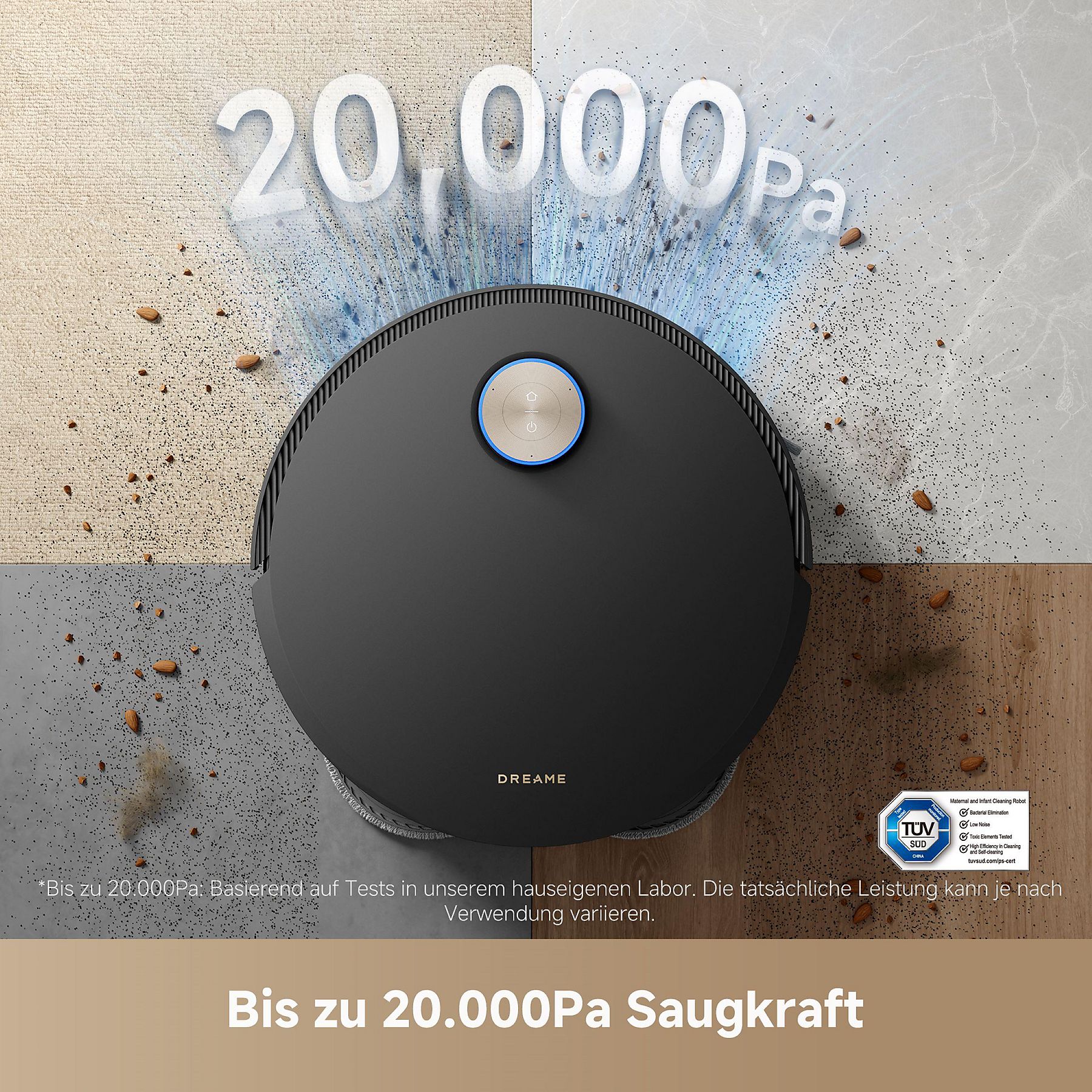 Saugroboter Dreame X50 Ultra Black – Bild 14