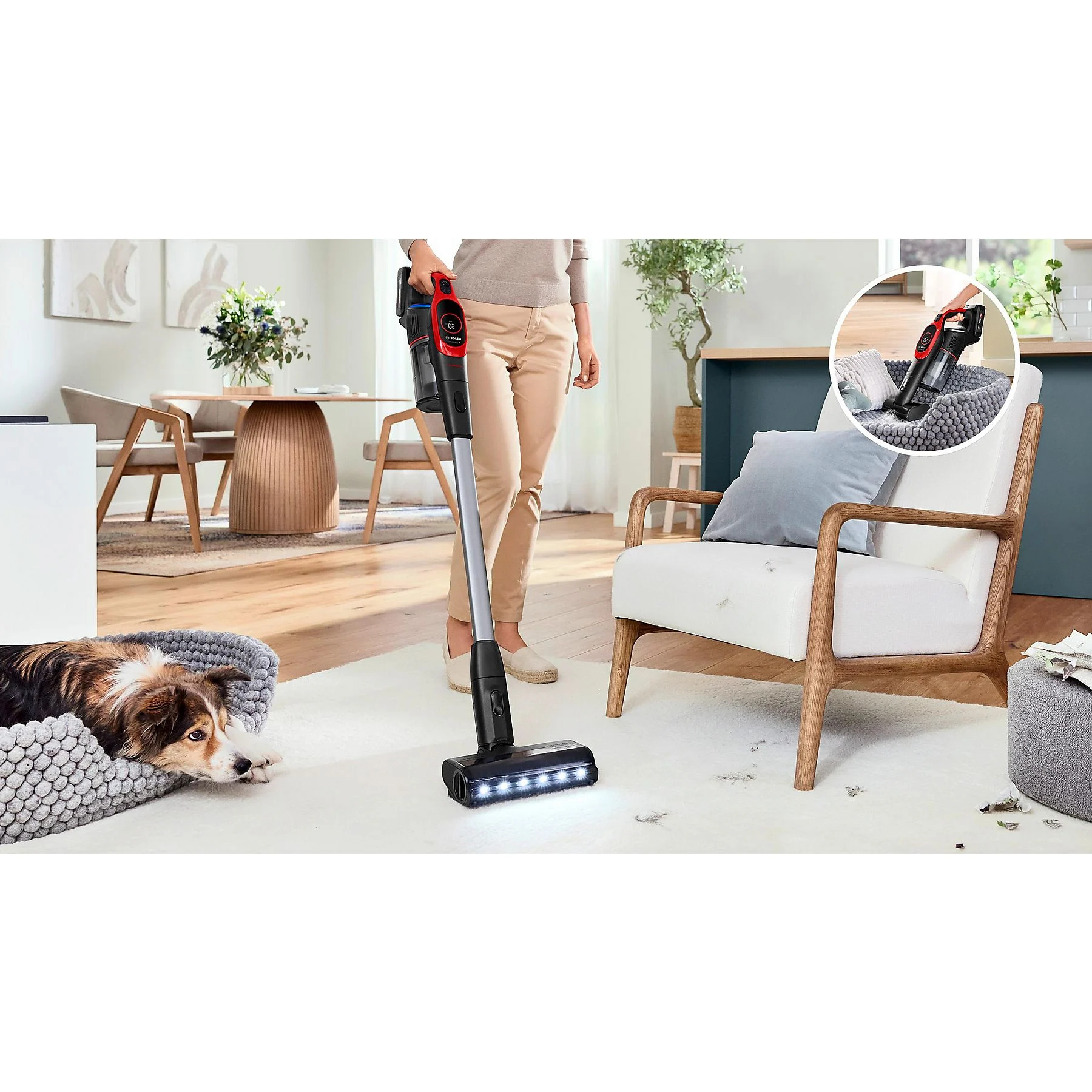 Akku-Staubsauger Bosch Unlimited 9 ProAnimal – Bild 2