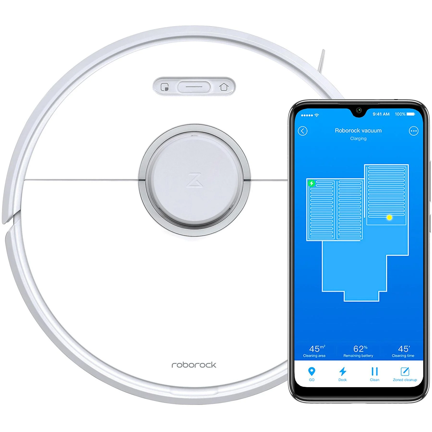 Saugroboter Roborock S6 Weiss – Bild 4