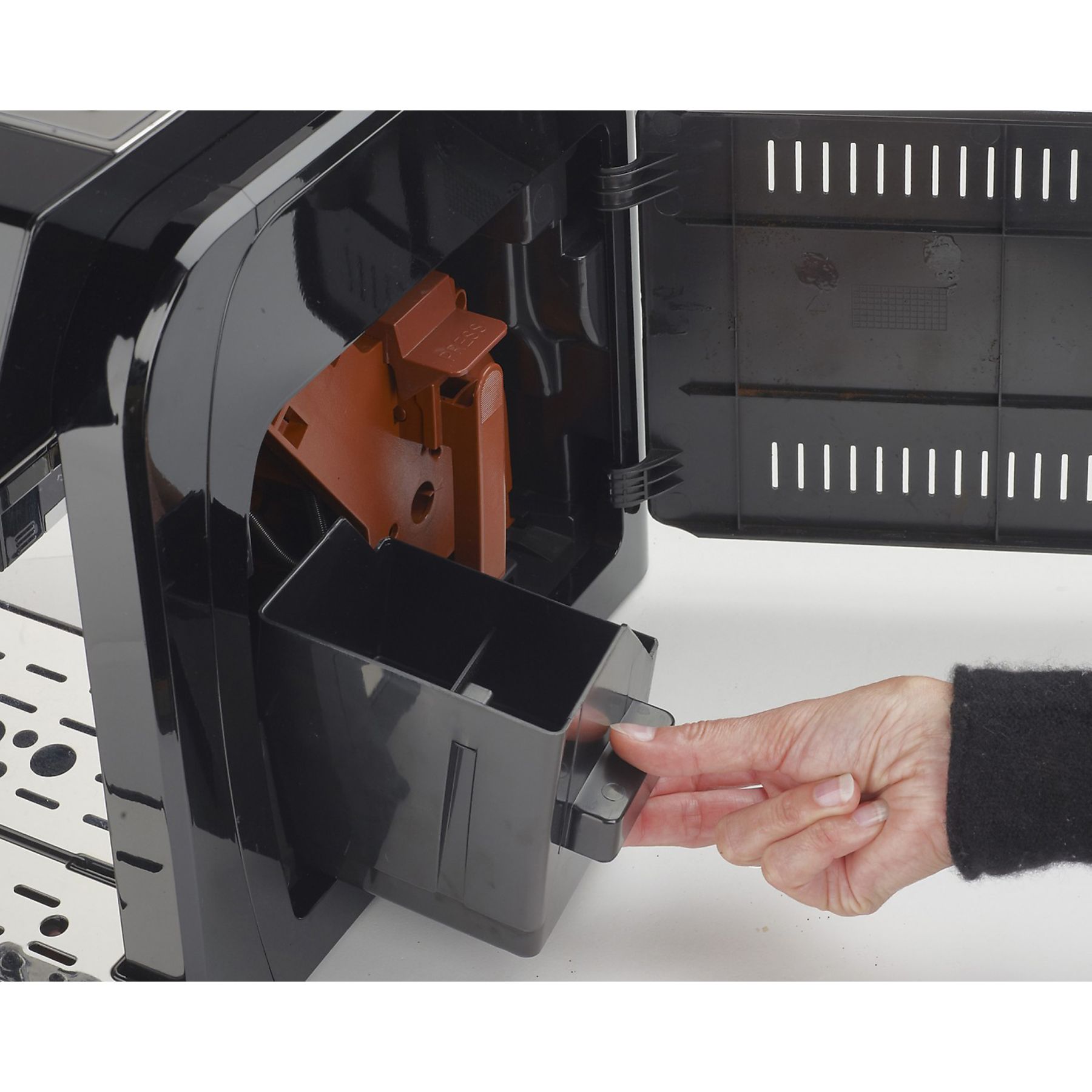 Kaffeevollautomat Acopino Monza Silber anthrazit – Bild 4