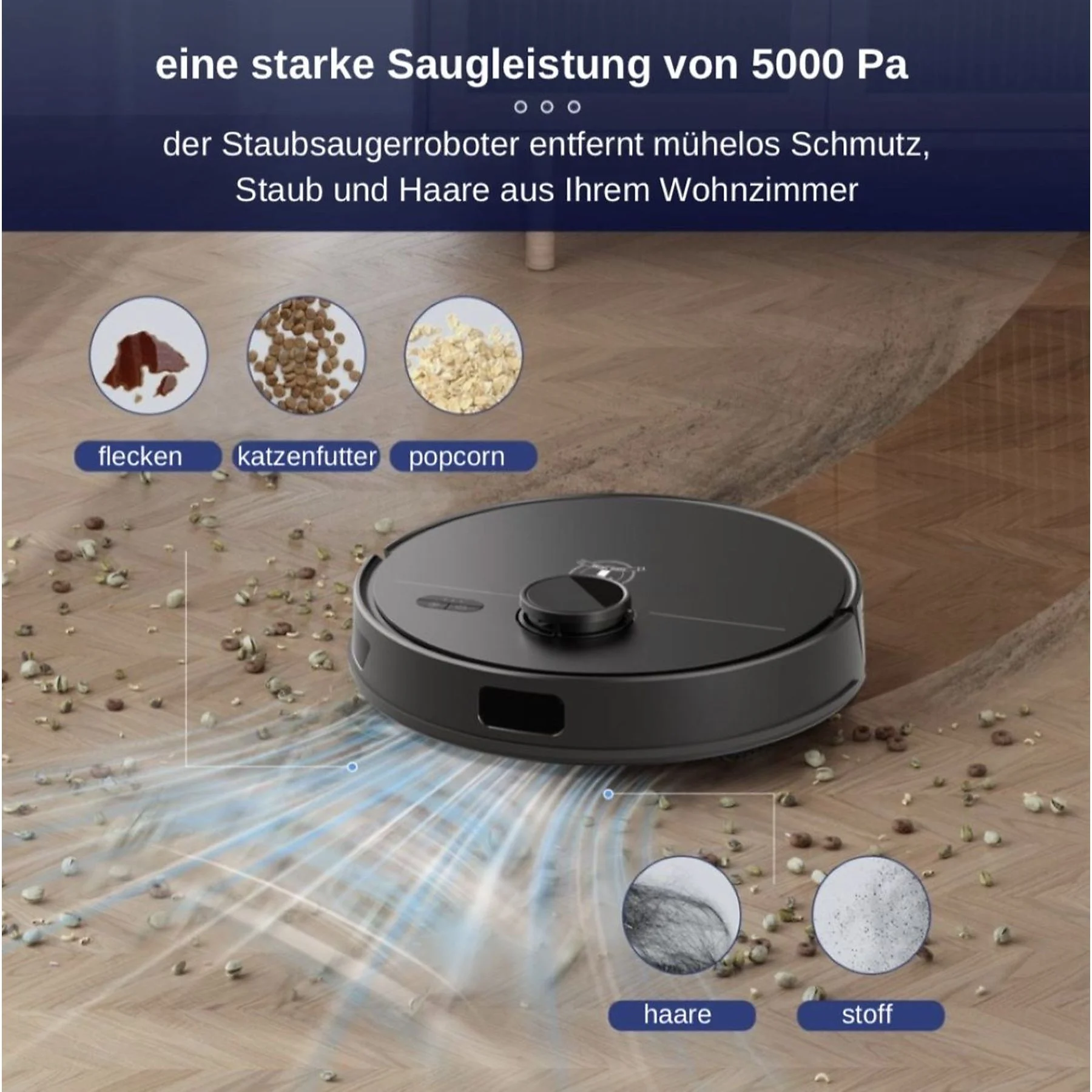 Robotersauger Toni Homi Q8 – Bild 3