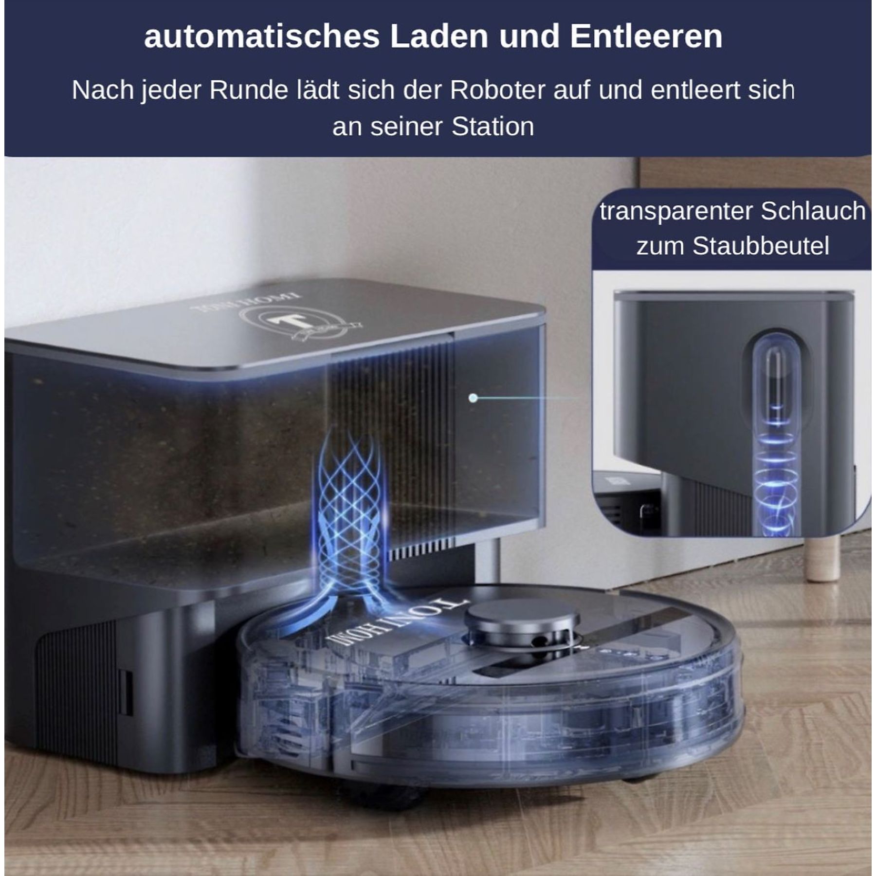 Robotersauger Toni Homi Q8 – Bild 2