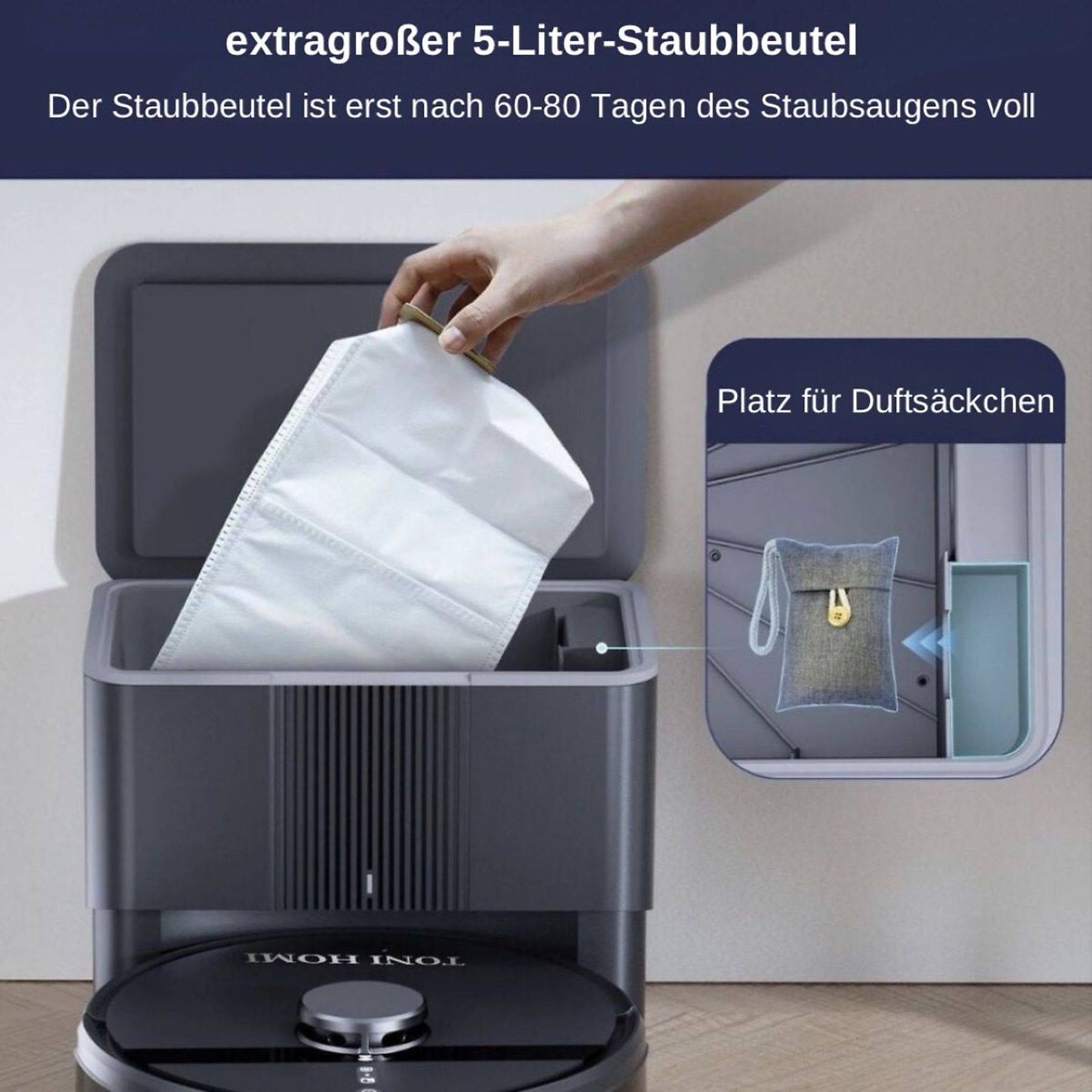 Robotersauger Toni Homi Q8 – Bild 6