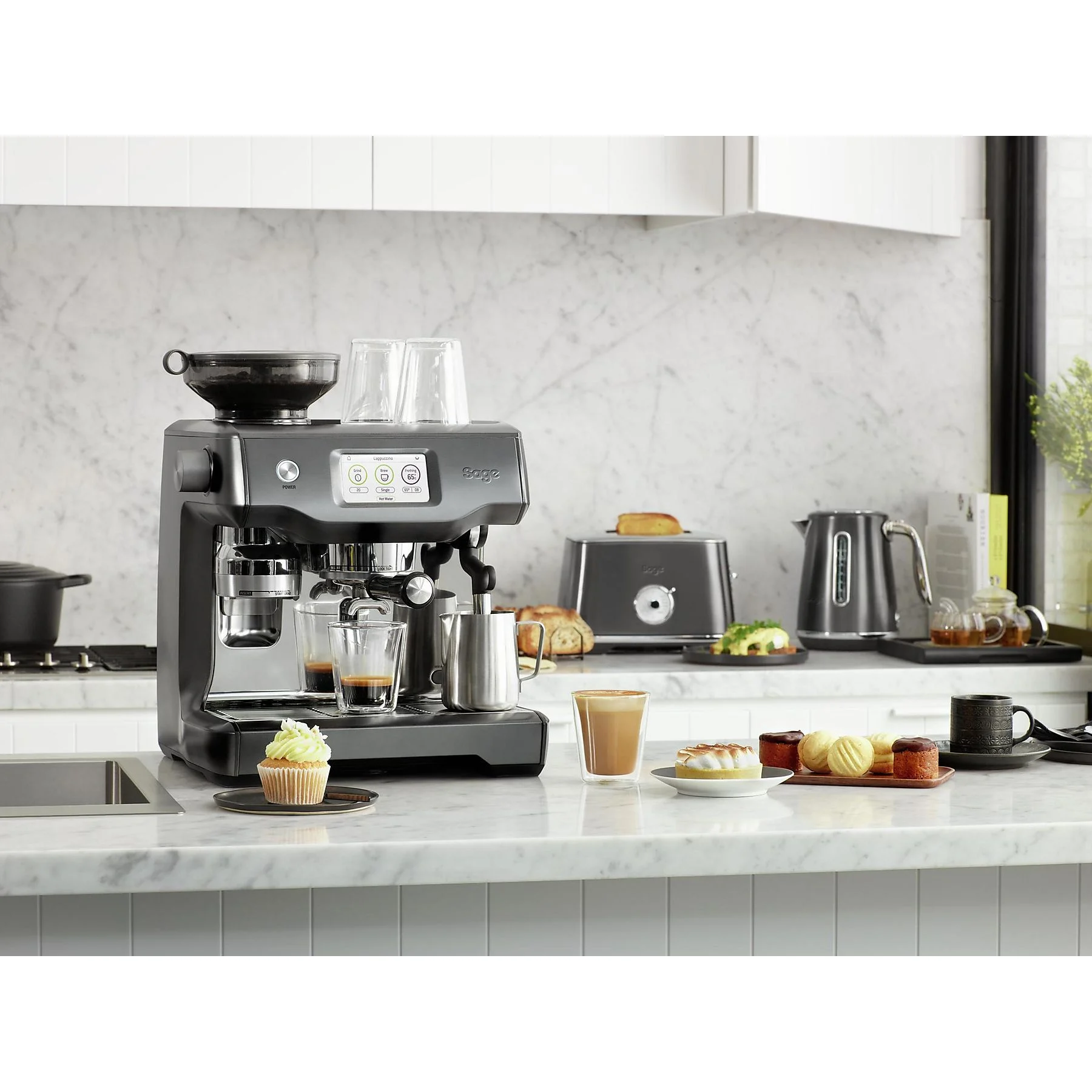 Espressomaschine Sage SES990BST4EEU1 The Oracle Touch Black Stainless – Bild 7