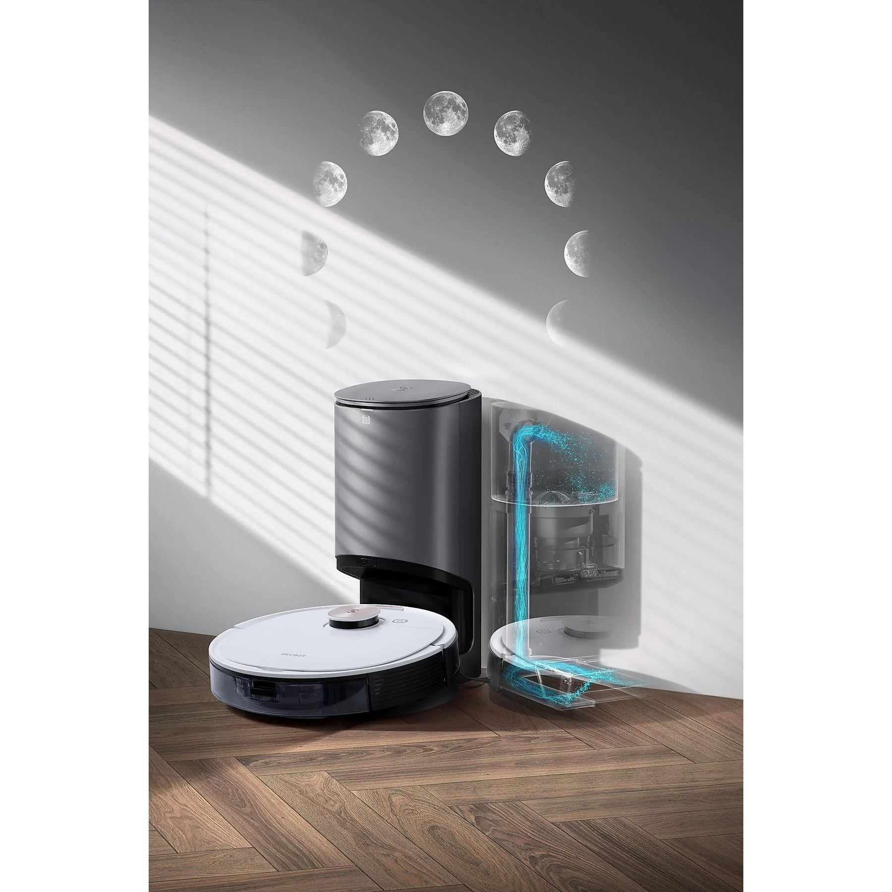 Saugroboter Ecovacs Deebot Ozmo T8+ Weiss – Bild 7