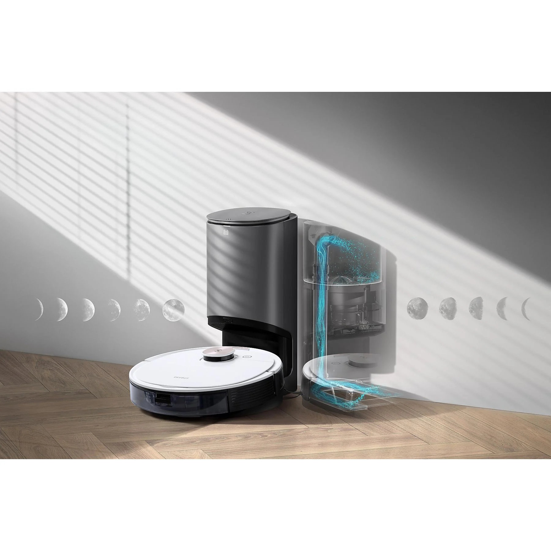 Saugroboter Ecovacs Deebot Ozmo T8+ Weiss – Bild 8