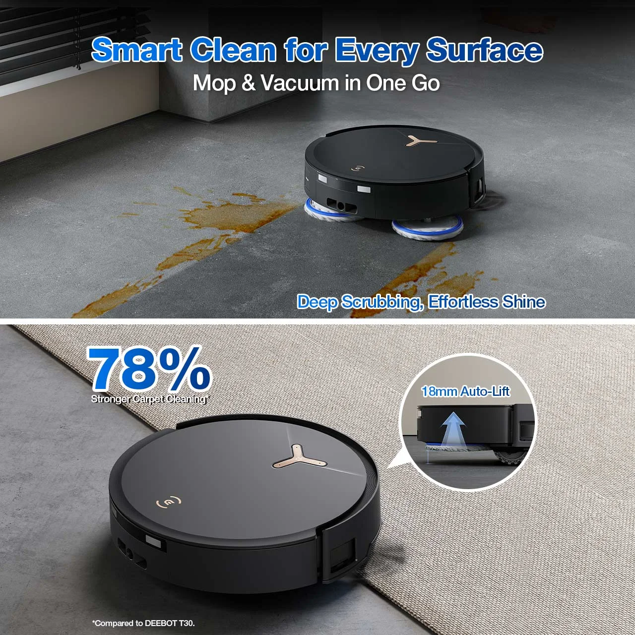 Saug-und-Wischroboter Ecovacs Deebot T50 Max Pro Omni – Bild 3