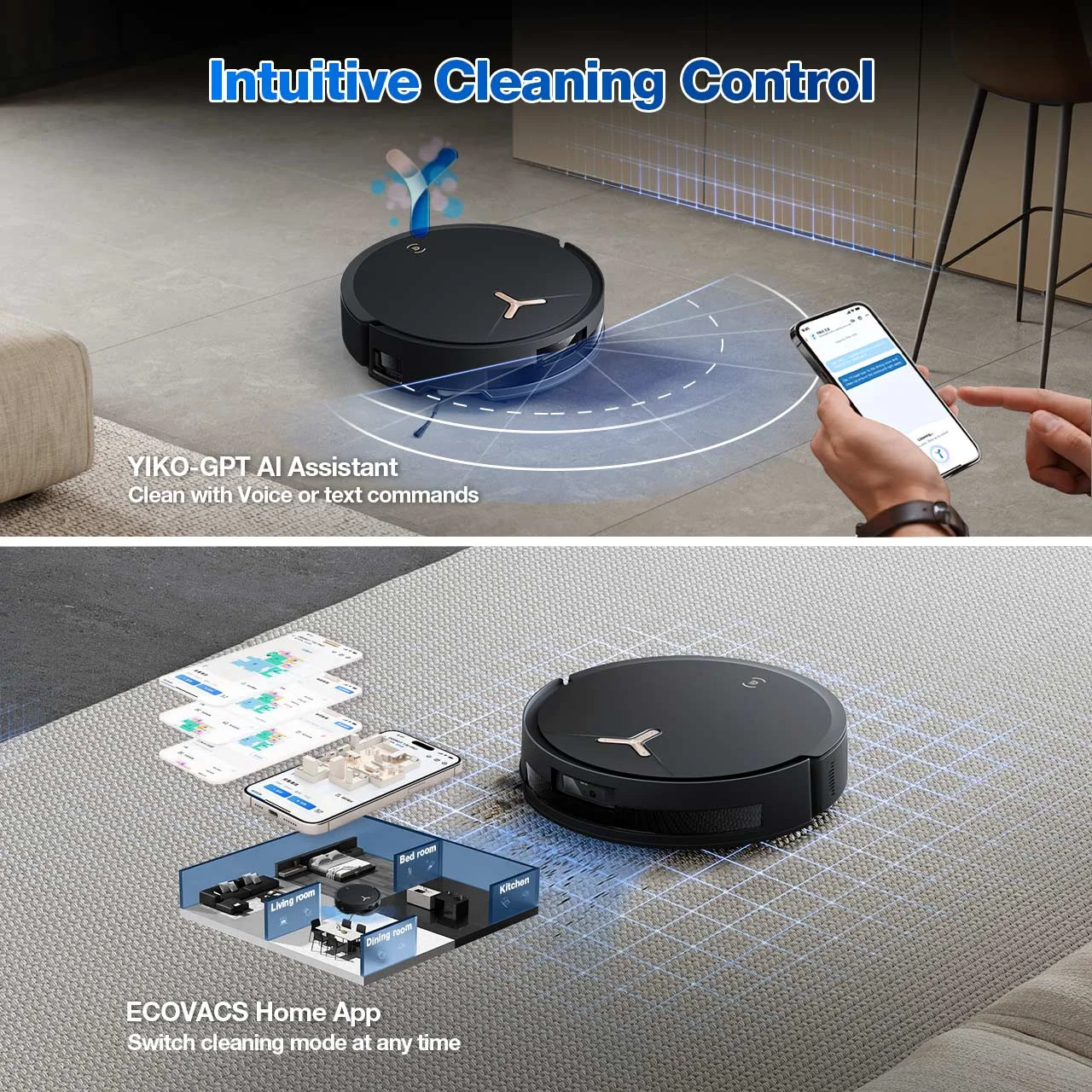 Saug-und-Wischroboter Ecovacs Deebot T50 Max Pro Omni – Bild 9