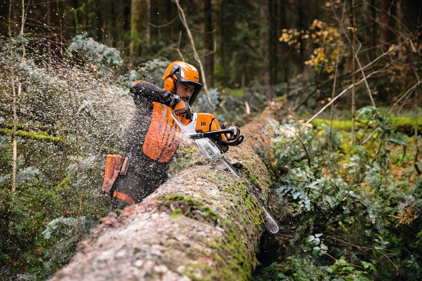 Benzin-Kettensäge Stihl MS 500i – Bild 5