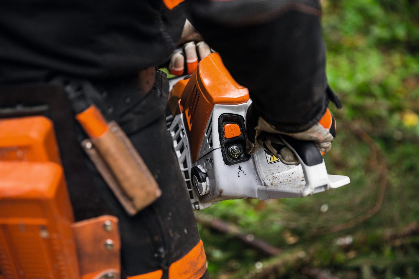 Benzin-Kettensäge Stihl MS 500i – Bild 4