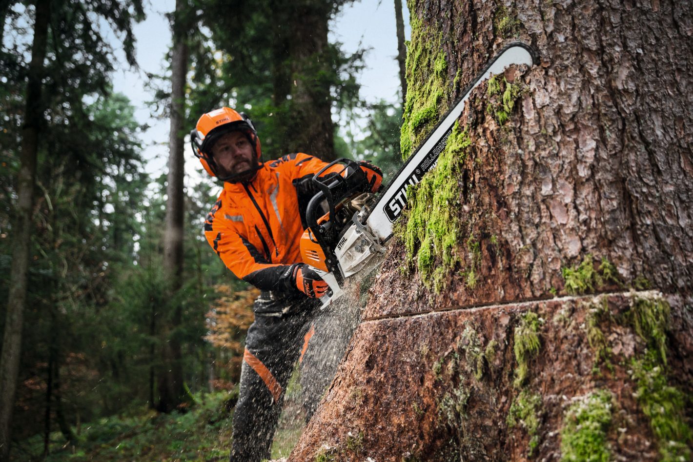 Benzin-Kettensäge Stihl MS 500i – Bild 7