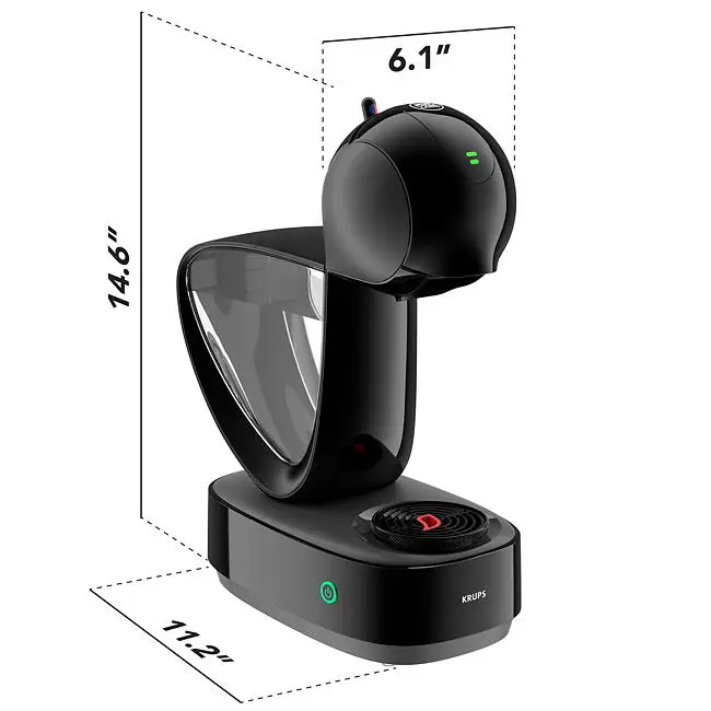 Kapselmaschine Krups Nescafé Dolce Gusto Infinissima Touch Schwarz – Bild 6