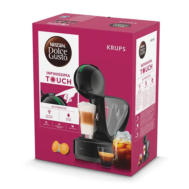Kapselmaschine Krups Nescafé Dolce Gusto Infinissima Touch Schwarz – Bild 8