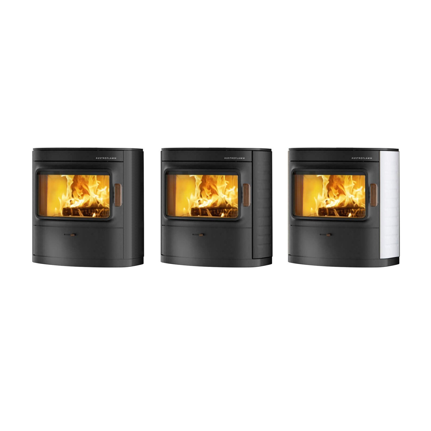 Austroflamm Cody Kaminofen Stahl Schwarz – Bild 2