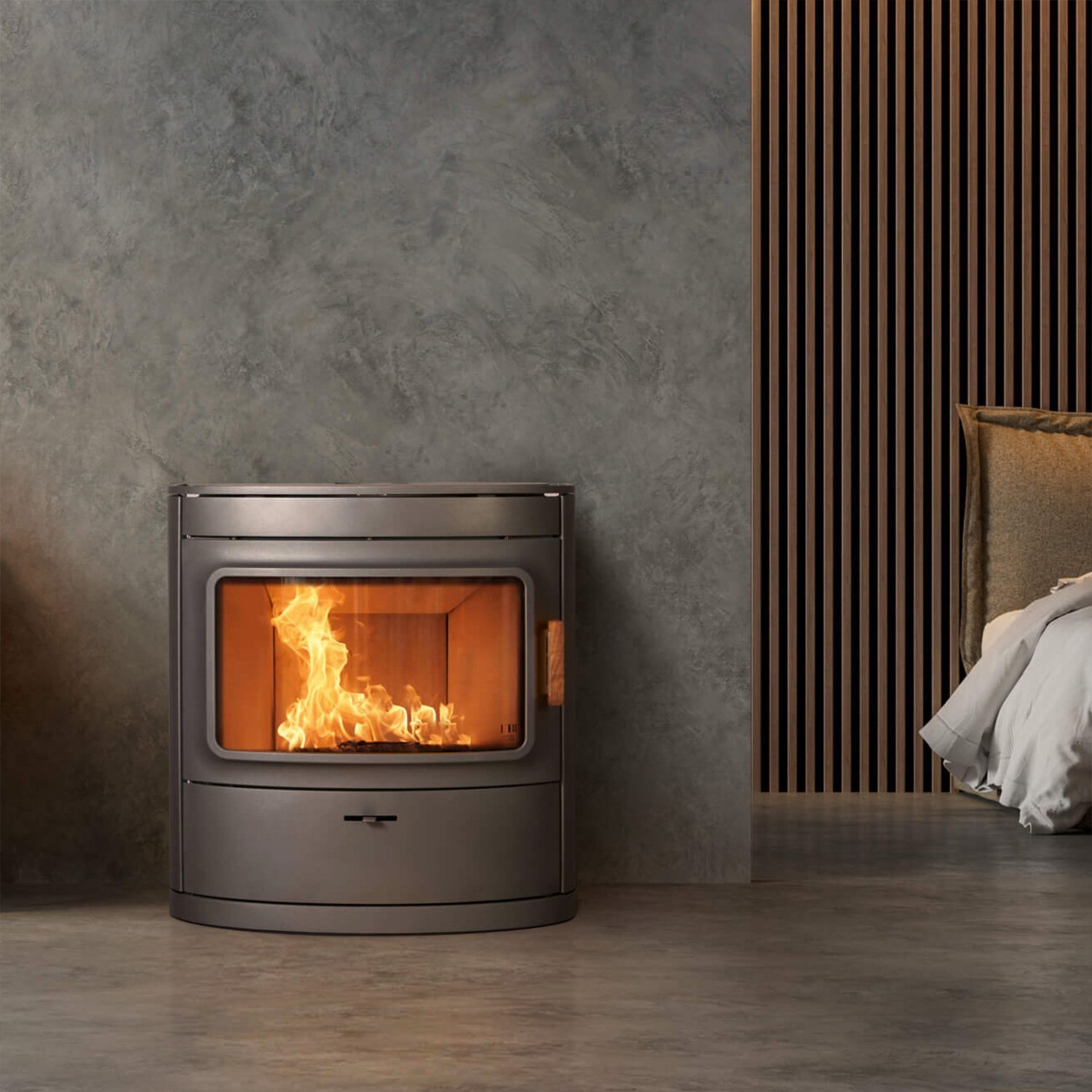 Austroflamm Cody Kaminofen Stahl Schwarz – Bild 4