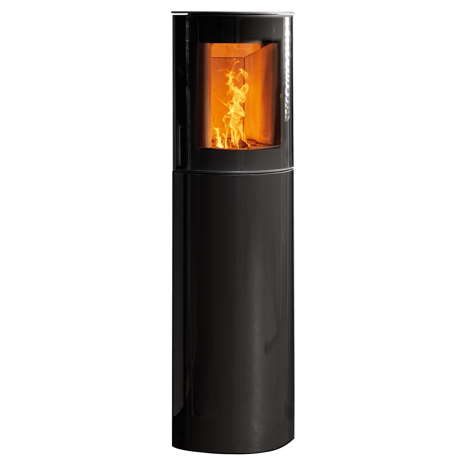 Austroflamm Mr. Wu Brikettofen Stahl Schwarz / Glasfront – Bild 7