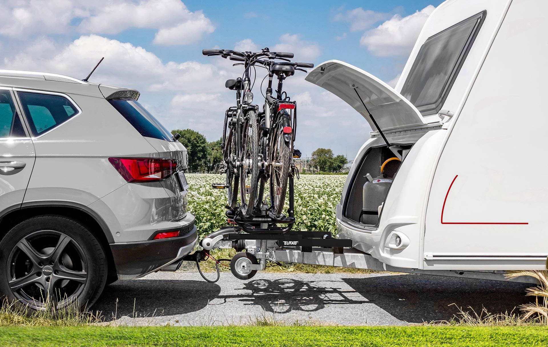 Deichselträger Eufab BC260 Schwarz – Bild 4