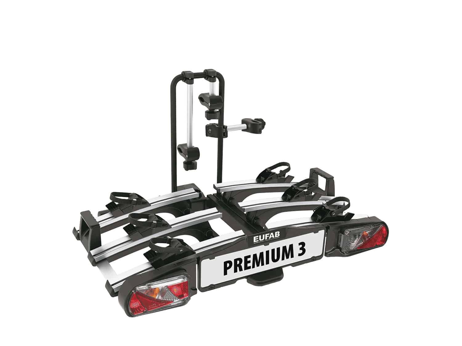 Kupplungs-Fahrradträger Eufab Premium für 3 Fahrräder