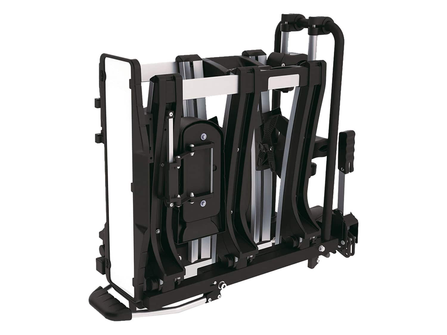 Kupplungs-Fahrradträger Eufab Premium für 3 Fahrräder – Bild 2