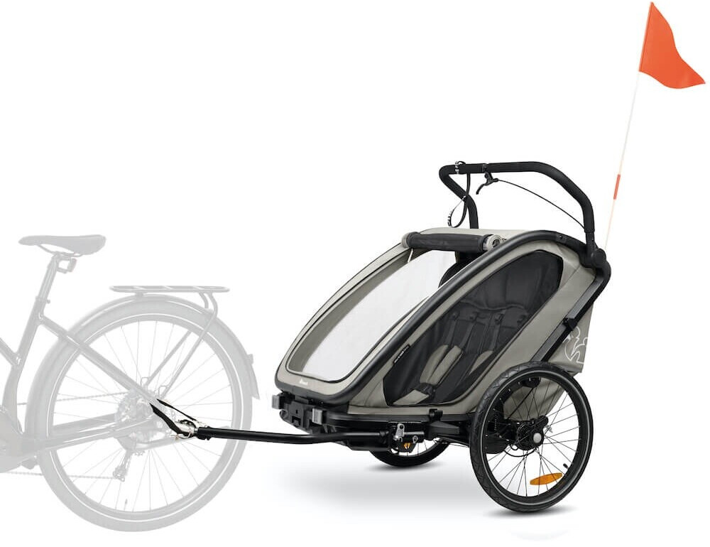 Kinder-Fahrradanhänger Hauck Bike n Walk Duo – Bild 14