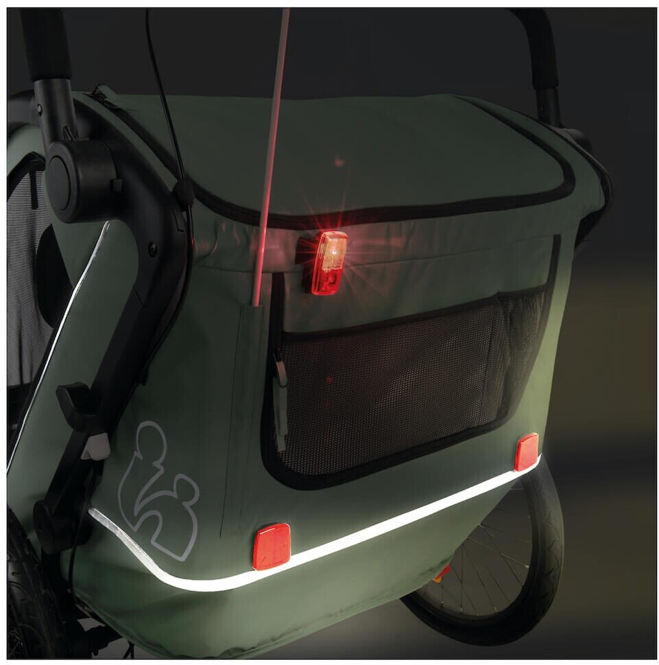 Kinder-Fahrradanhänger Hauck Bike n Walk Duo – Bild 9