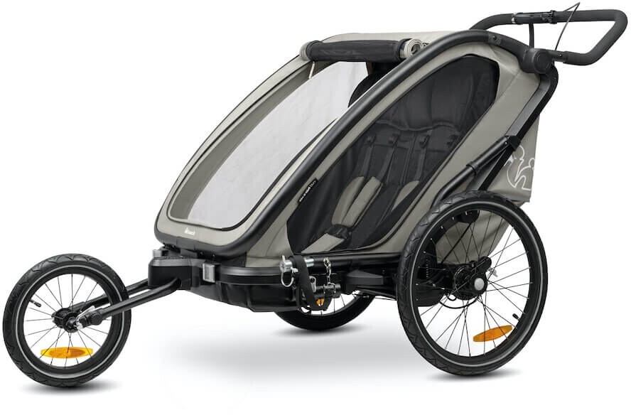 Kinder-Fahrradanhänger Hauck Bike n Walk Duo – Bild 4